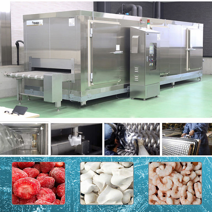 seafood IQF Frozen machine